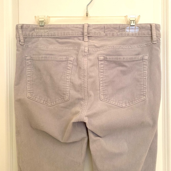 GAP 1969 Women Always Skinny Stretch Corduroys Light Grey Size 28R - Picture 8 of 11